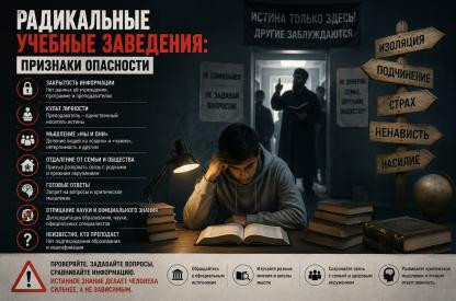 Радикальные религиозные учебные заведения: признаки опасности