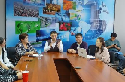 Еуразия Ұлттық Университетінде ақпараттық түсіндіру жұмыстар