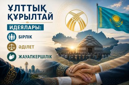 Ұлттық құрылтай идеялары: бірлік, әділет және жауапкершілік
